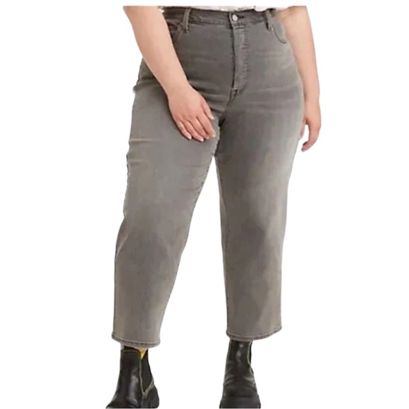 Levi’s Ribcage Straight Ankle Jeans Size 22W - Picture 1 of 6
